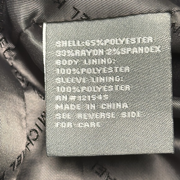 Michael Kors Black Franklin Jacket Size 42R - Picture 14 of 15